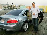 Actor Wentworth Miller's BMW Hydrogen 7