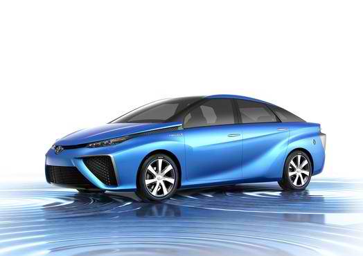 Toyota Hydrogen Car 2015